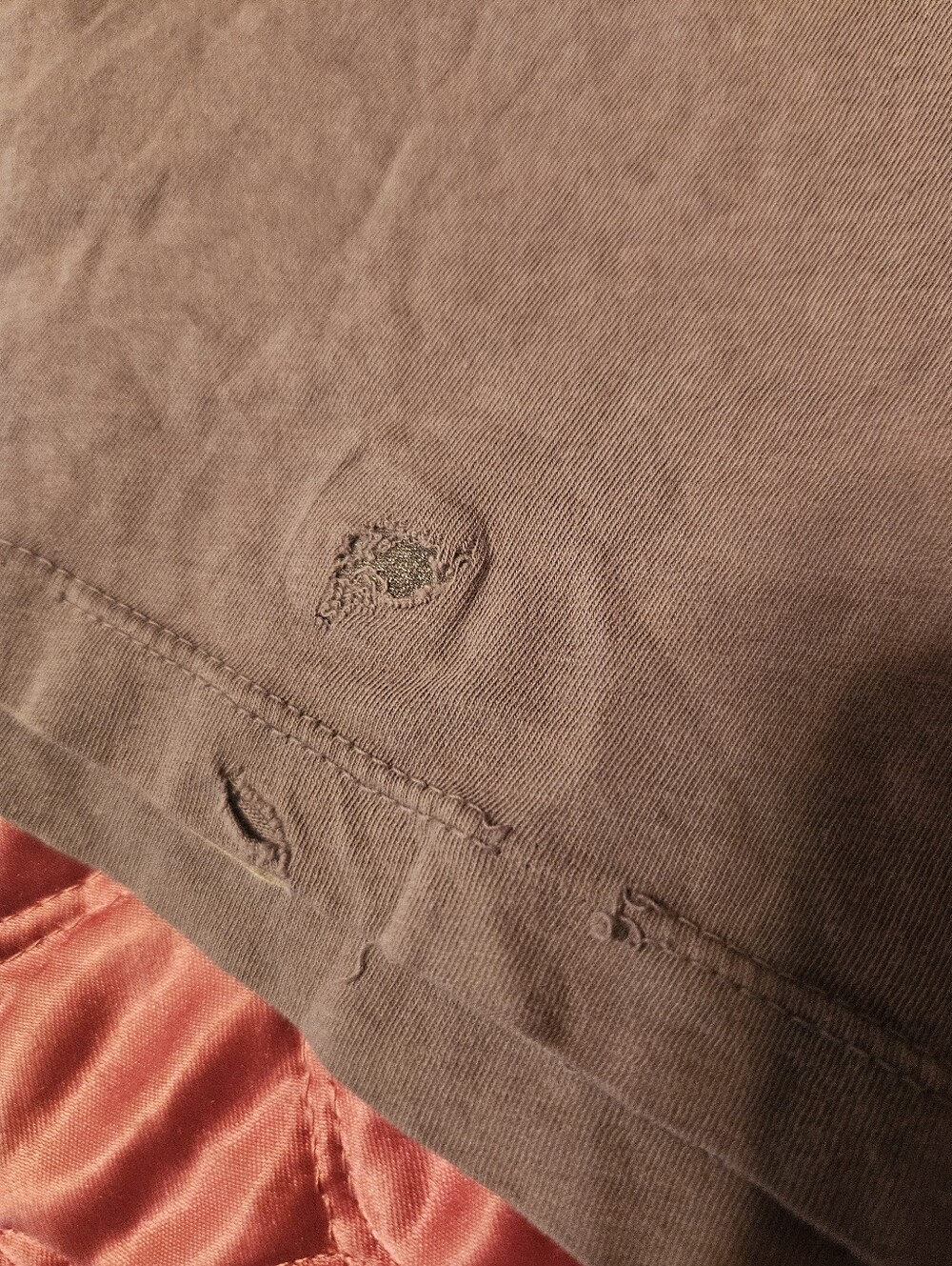 emo grey and pink cross top - Picture 3 of 4